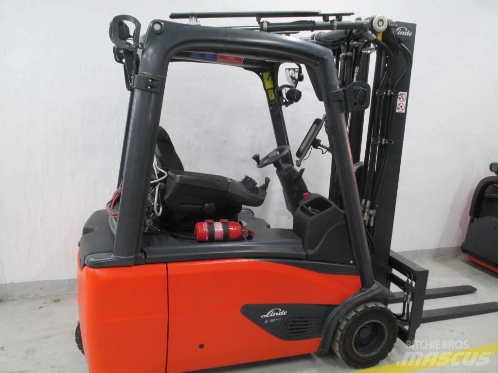 Linde E18L Elektrikli forkliftler