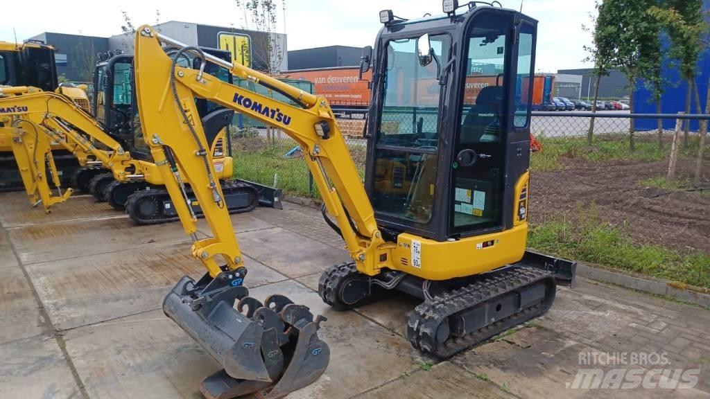 Komatsu PC16R-3HS Mini ekskavatörler, 7 tona dek