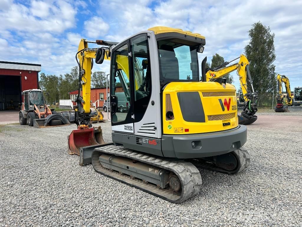 Wacker Neuson ET65 Mini ekskavatörler, 7 tona dek