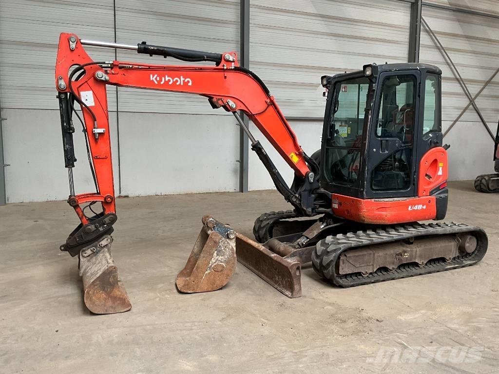 Kubota U 48-4 Mini ekskavatörler, 7 tona dek