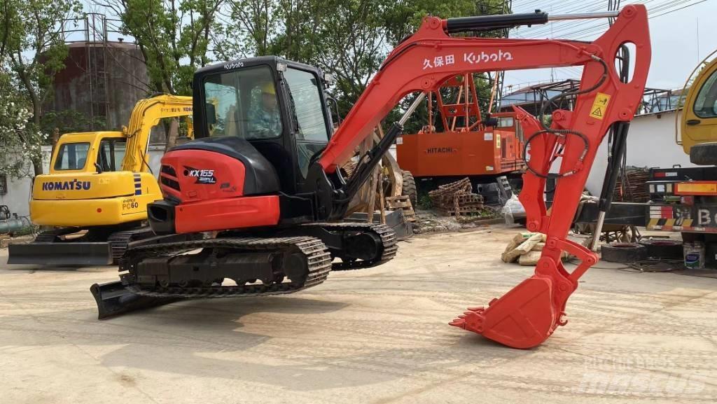 Kubota KX 165 Mini ekskavatörler, 7 tona dek