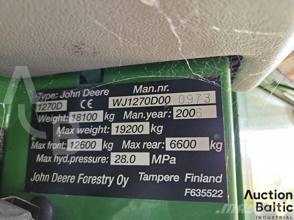 John Deere 1270 D Biçerdöverler
