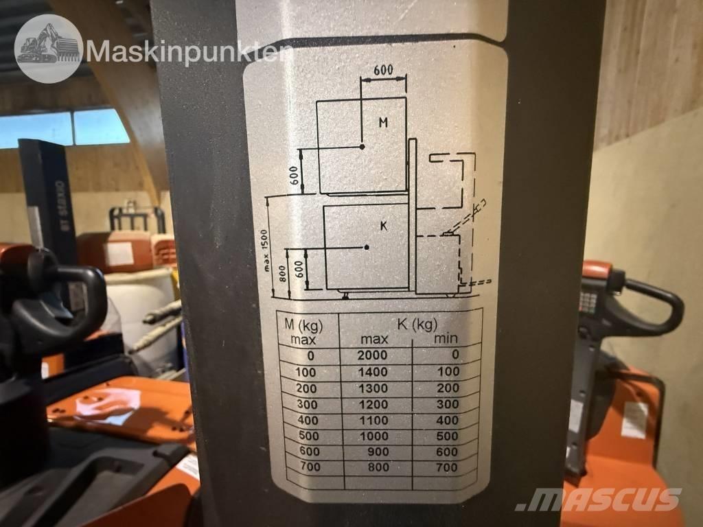 Toyota BT SWE 80 L Elektrikli forkliftler