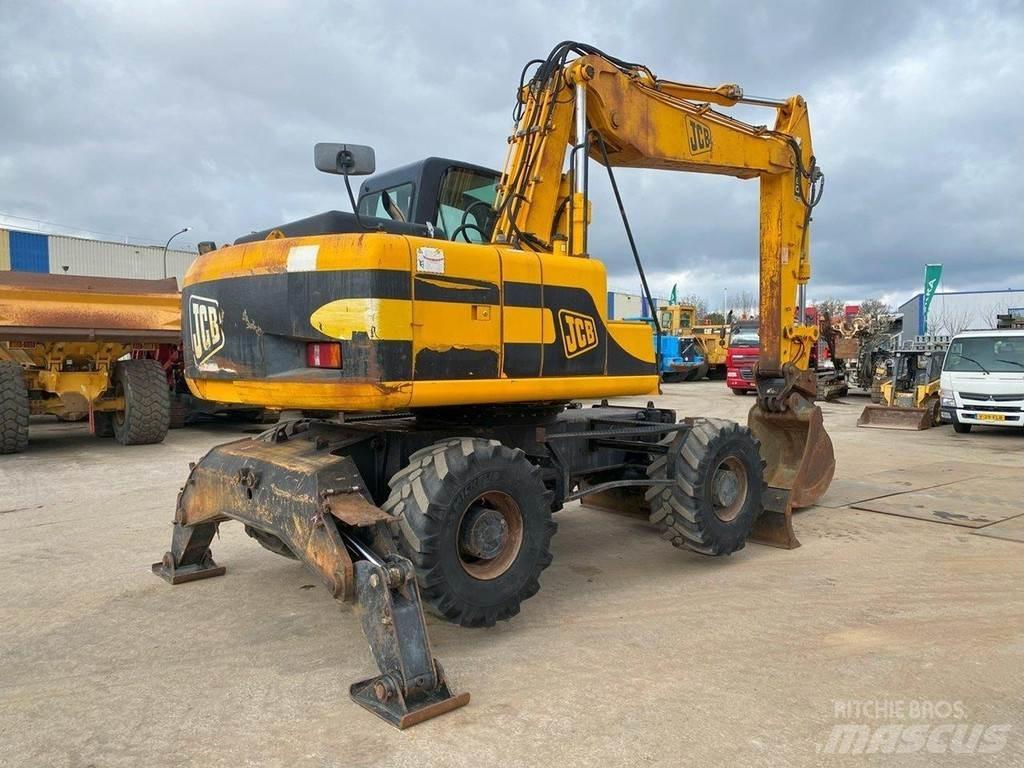 JCB JS160W NVT Lastik tekerli ekskavatörler