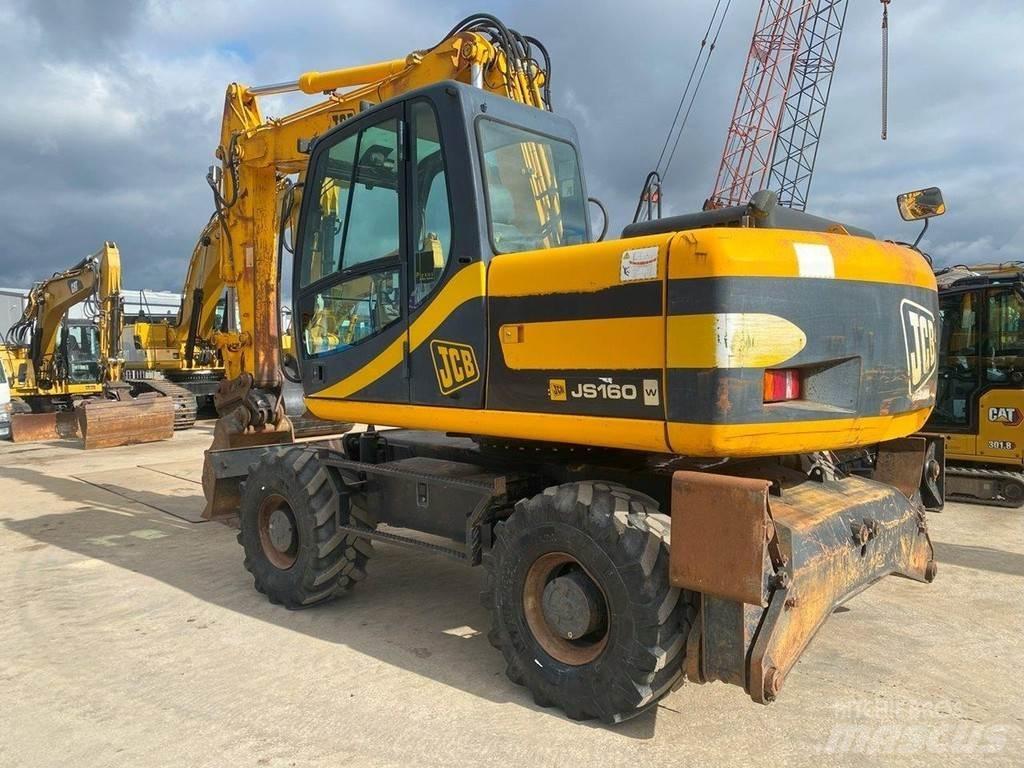 JCB JS160W NVT Lastik tekerli ekskavatörler
