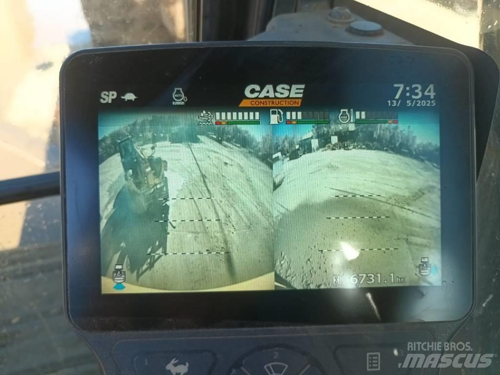 CASE CX350D Paletli ekskavatörler