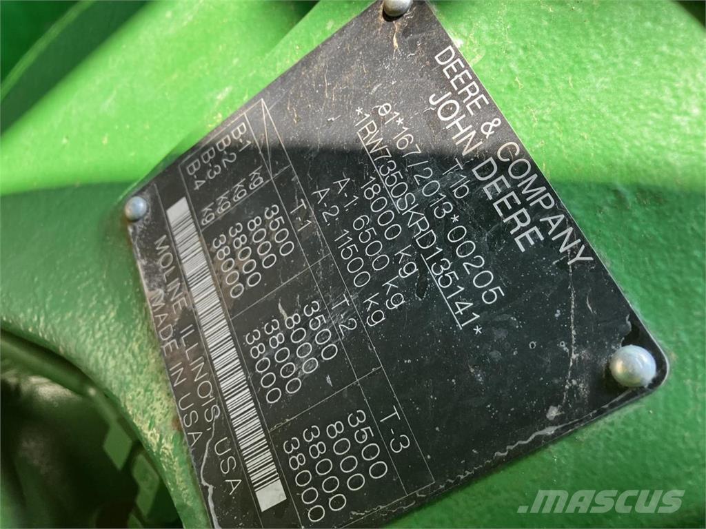 John Deere 7R 350 Traktörler