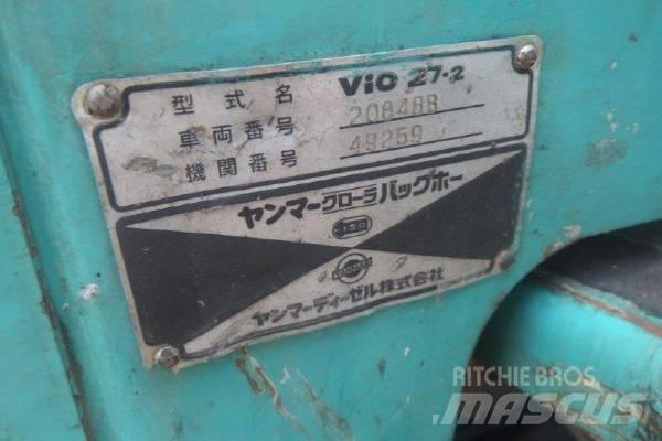 Yanmar VIO27-2 Mini ekskavatörler, 7 tona dek