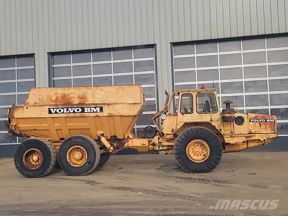 Volvo BM 861 Belden kirma kaya kamyonu
