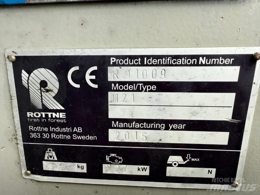 Rottne H21D Biçerdöverler
