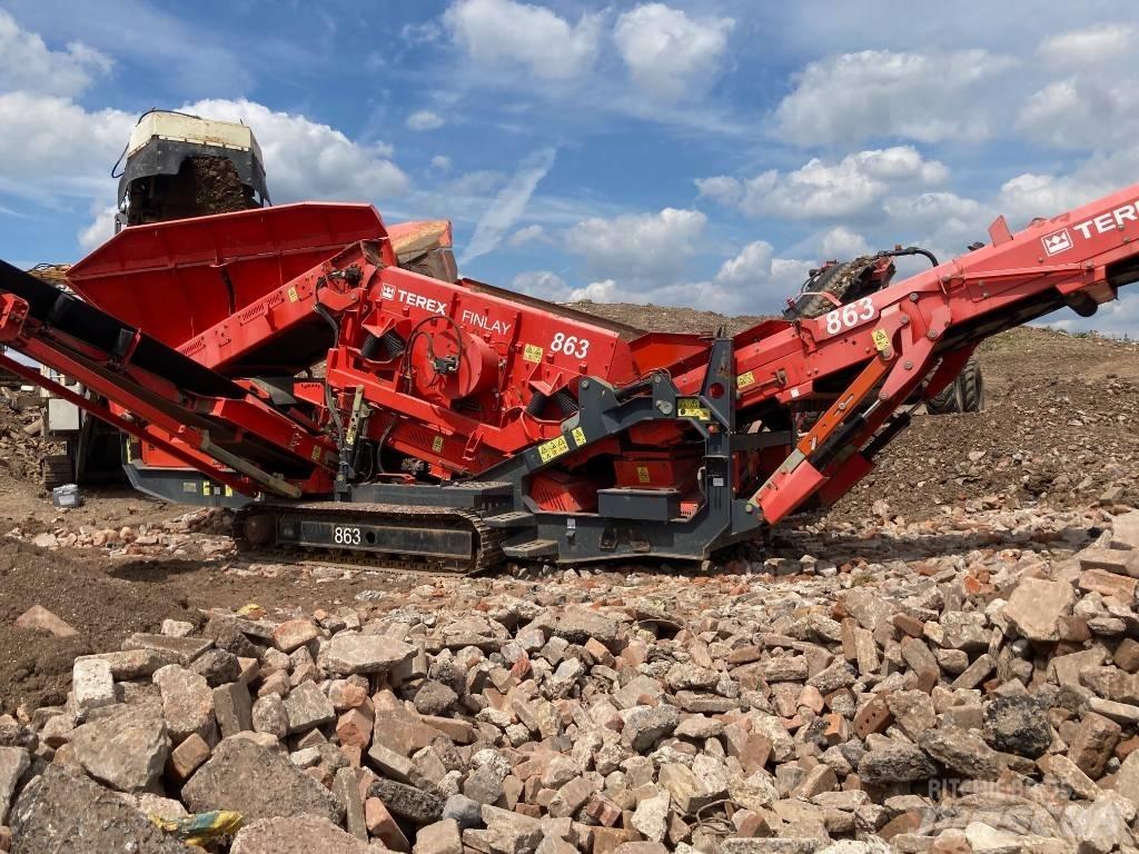 Terex Finlay 863 Gezer eleyiciler
