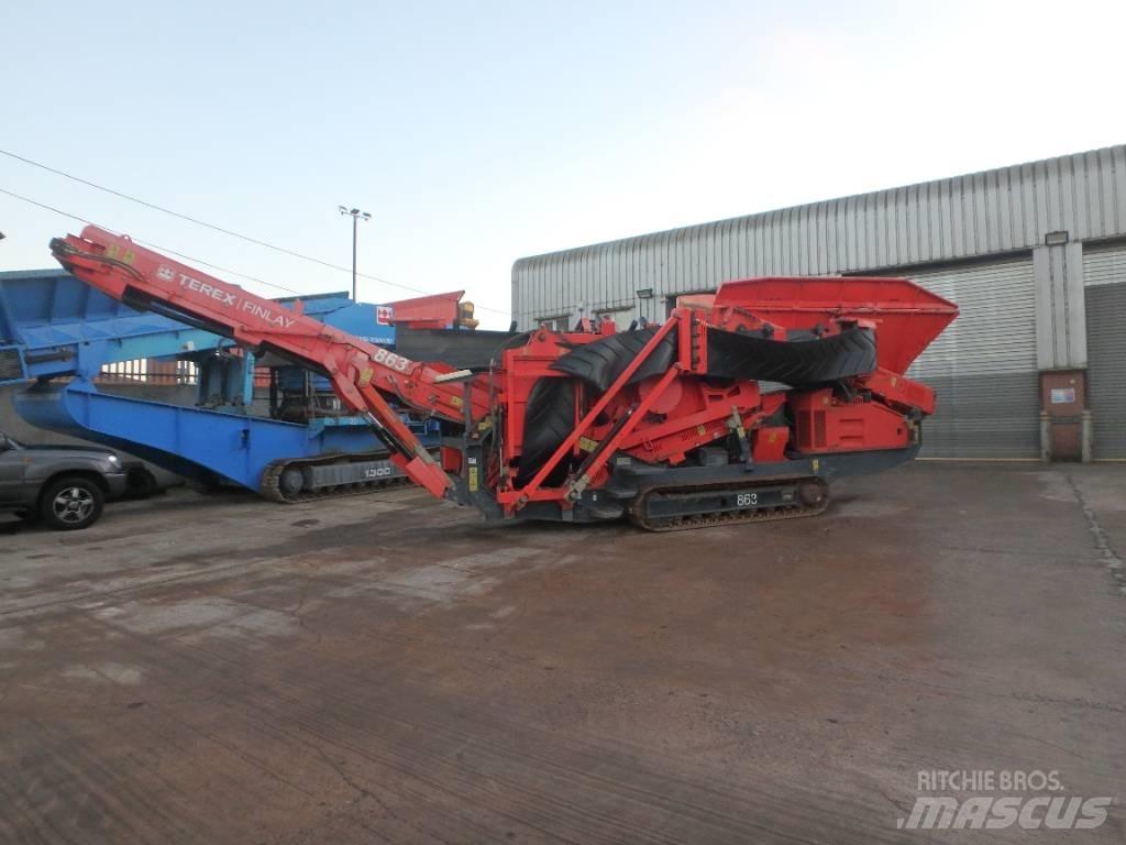 Terex Finlay 863 Gezer eleyiciler
