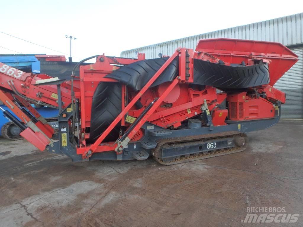 Terex Finlay 863 Gezer eleyiciler