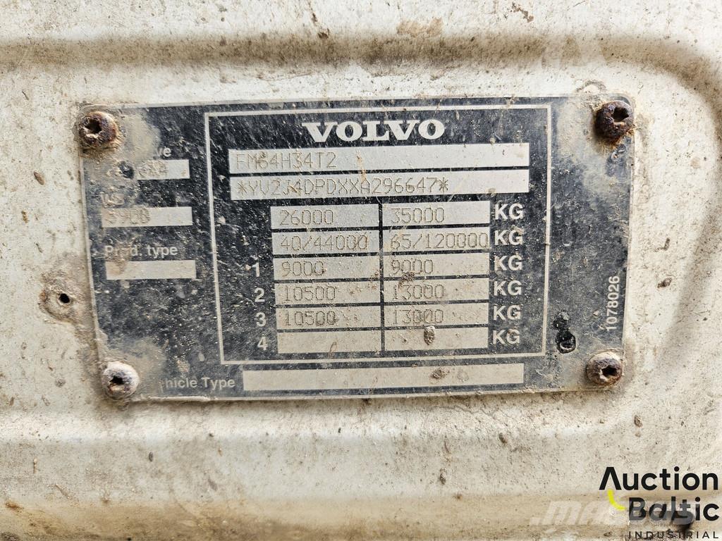 Volvo FM12 Damperli kamyonlar