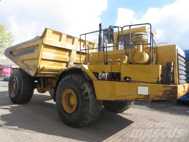 CAT D40 Dumper Belden kirma kaya kamyonu