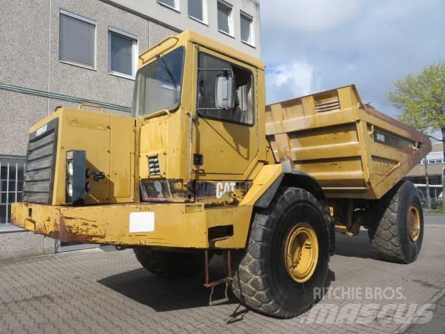 CAT D40 Dumper Belden kirma kaya kamyonu