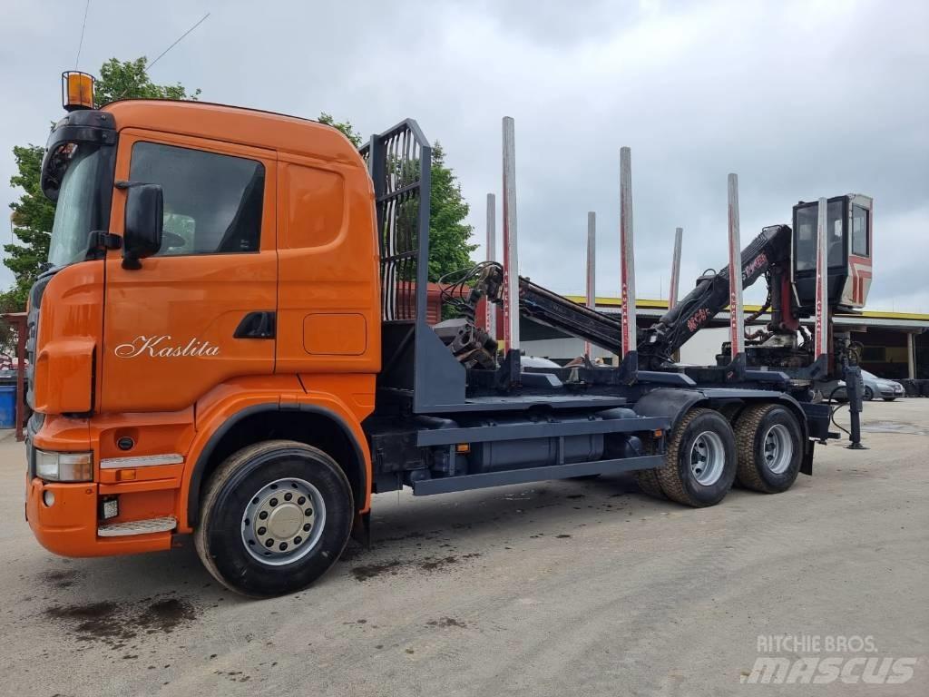 Scania R 580 Tomruk kamyonlari