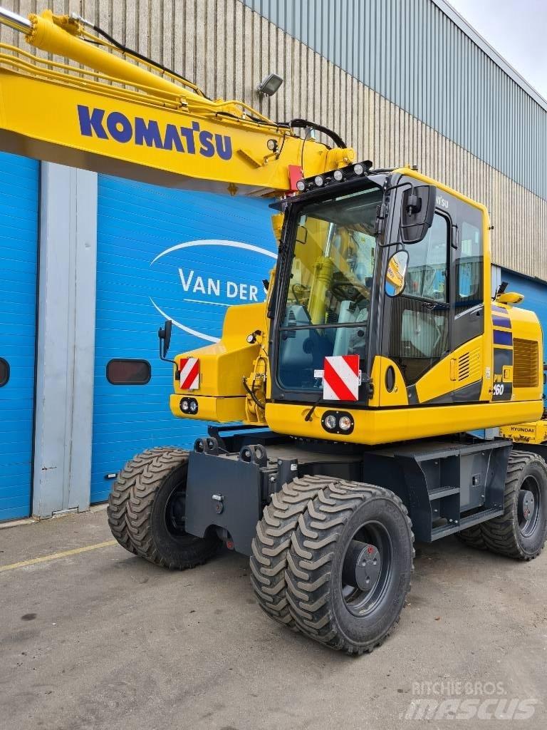 Komatsu PC 160 LC Paletli ekskavatörler