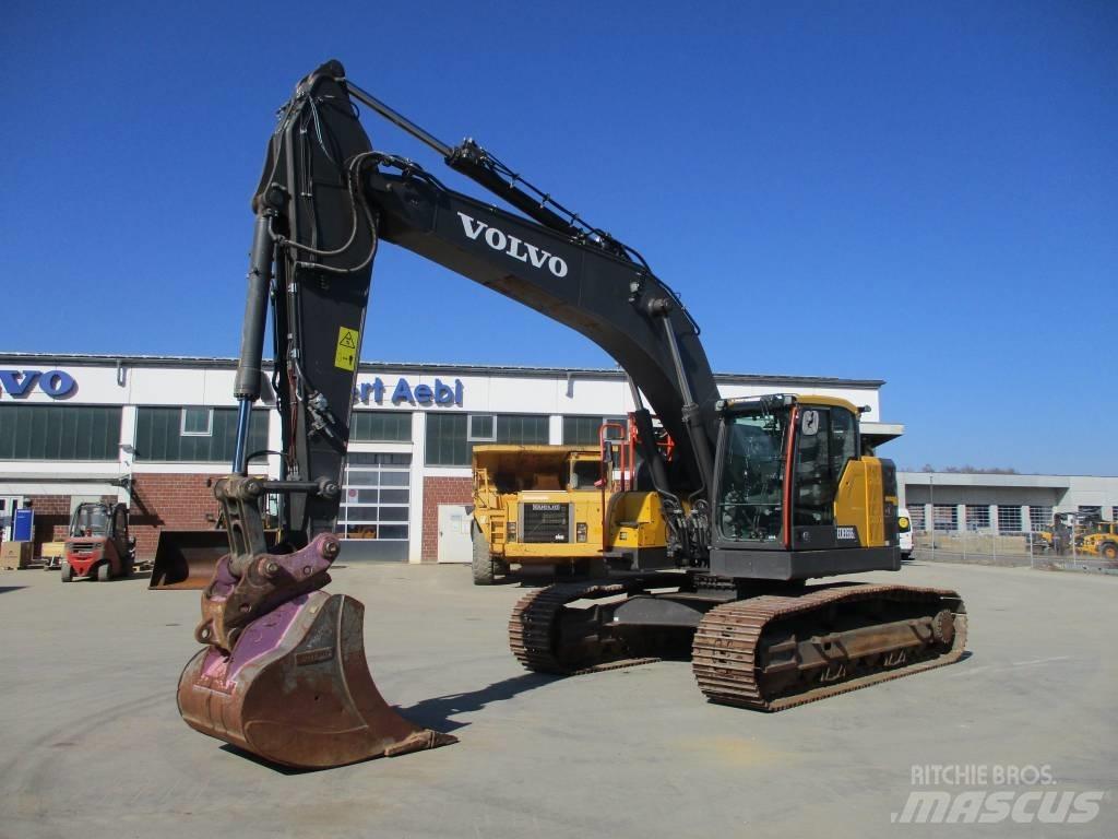 Volvo ECR 355 EL Paletli ekskavatörler