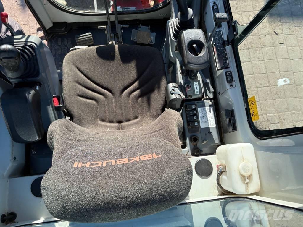 Takeuchi TB 225 Mini ekskavatörler, 7 tona dek