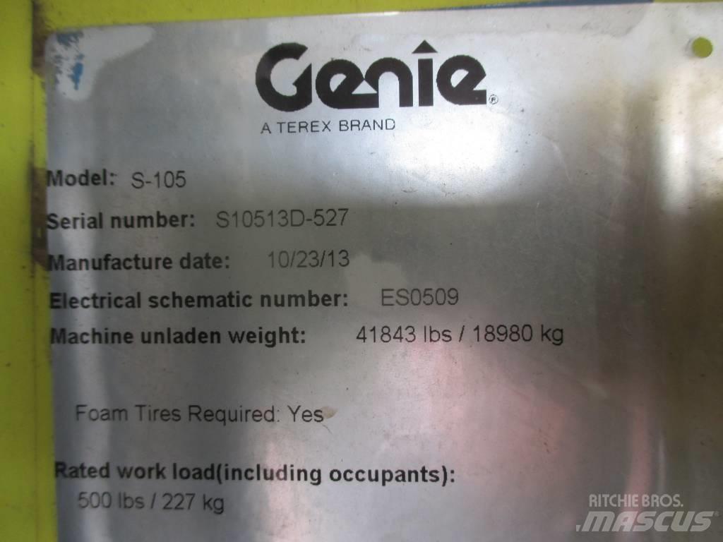 Genie S 105 Teleskopik personel platformları