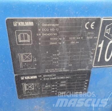 Kalmar DCG1700-12, Reach stacker - konteyner forkliftleri