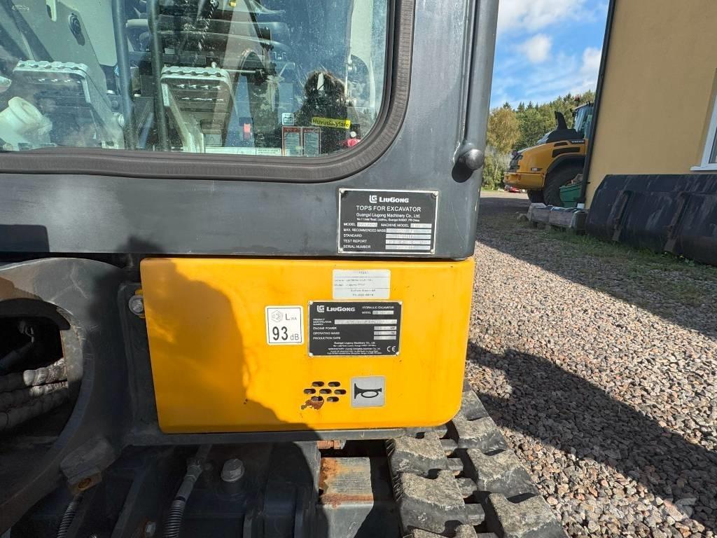 LiuGong 9018 F Mini ekskavatörler, 7 tona dek