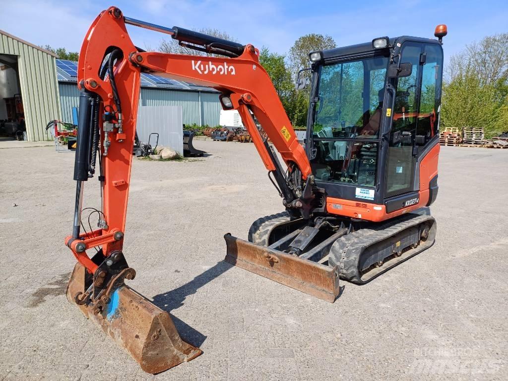 Kubota KX027-4 Mini ekskavatörler, 7 tona dek