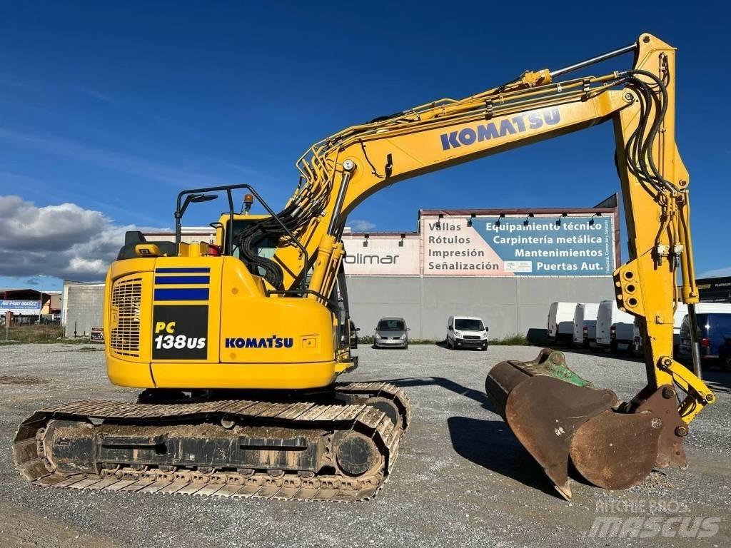 Komatsu PC 138 US Paletli ekskavatörler
