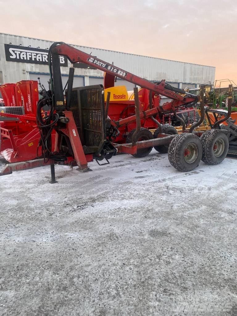 Patu 510 Skogsvagn Diger römorklar