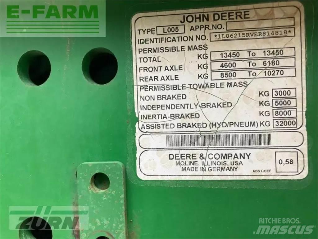 John Deere 6215r Traktörler