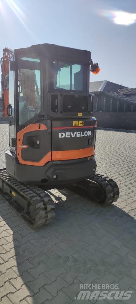 Develon DX 27 Z-7 Mini ekskavatörler, 7 tona dek