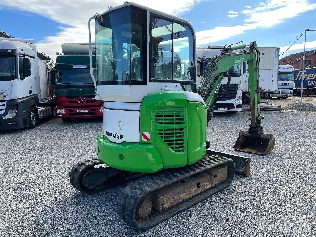 Komatsu PC 30 MR-2 Mini ekskavatörler, 7 tona dek