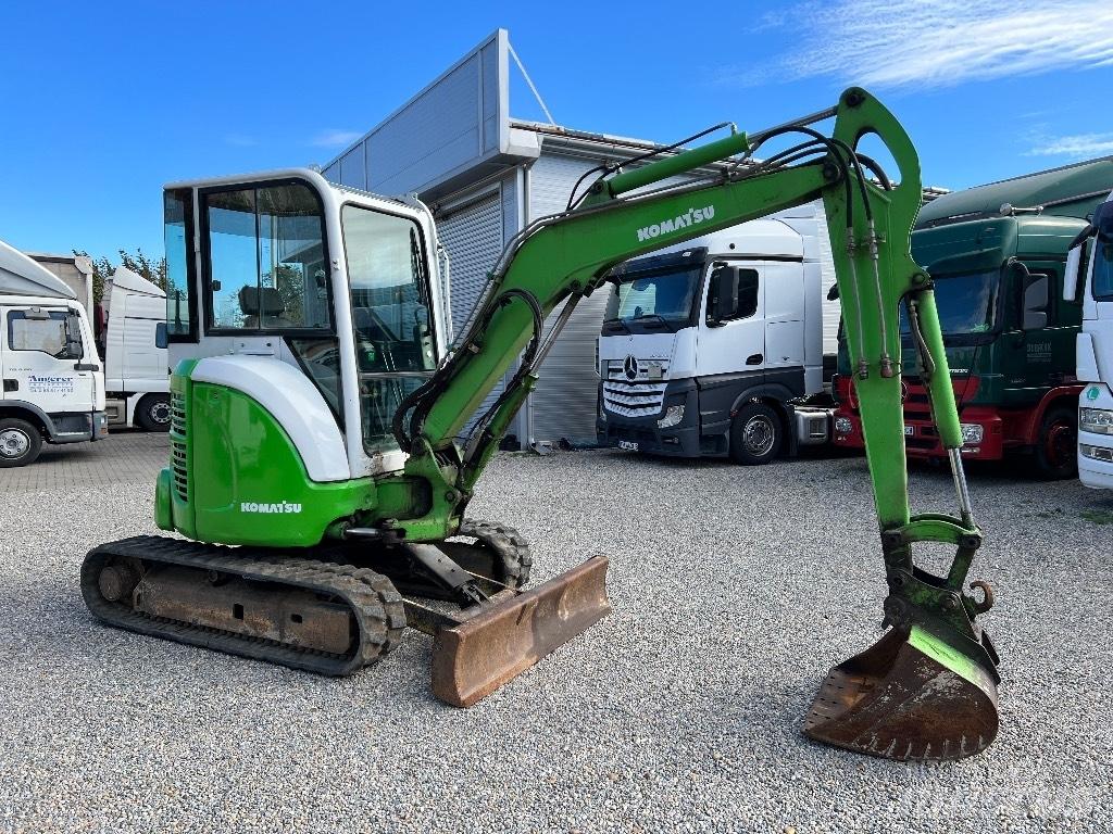 Komatsu PC 30 MR-2 Mini ekskavatörler, 7 tona dek