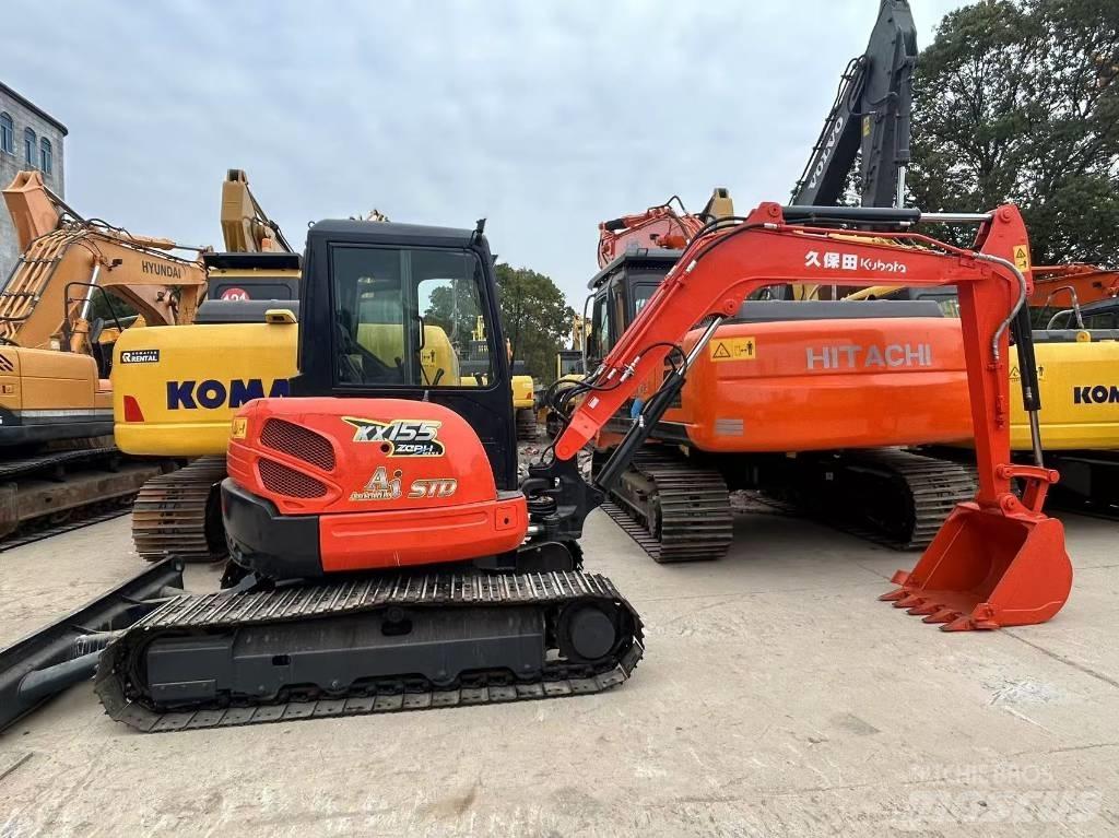 Kubota KX 155 Paletli ekskavatörler