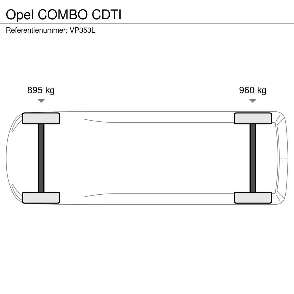 Opel Combo CDTI Kapali kasa kamyonetler