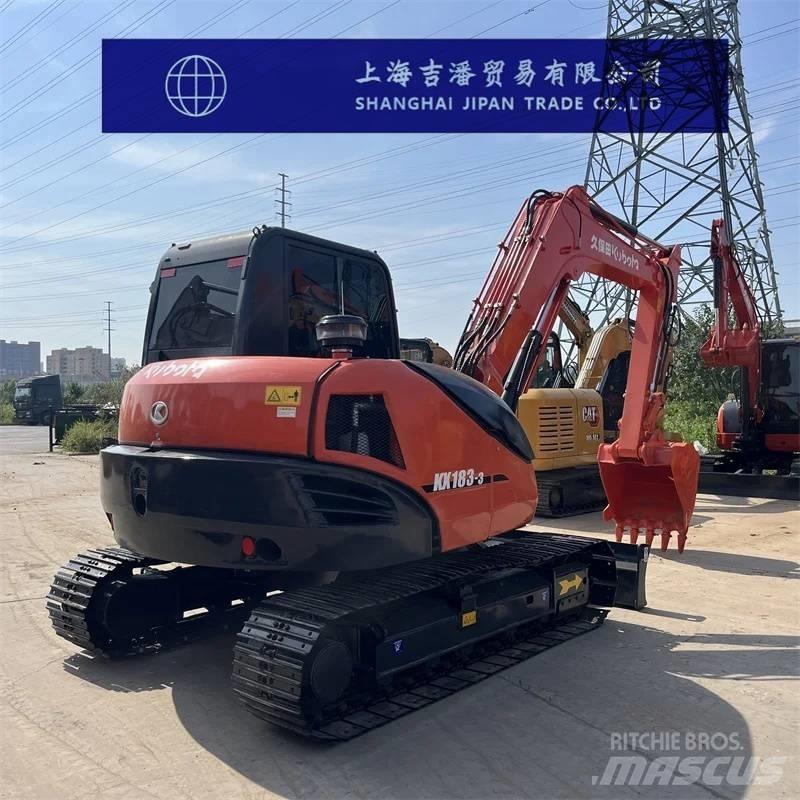 Kubota KX 183 Mini ekskavatörler, 7 tona dek