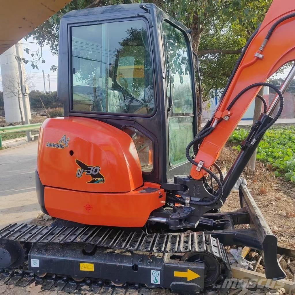 Kubota U 30 Mini ekskavatörler, 7 tona dek