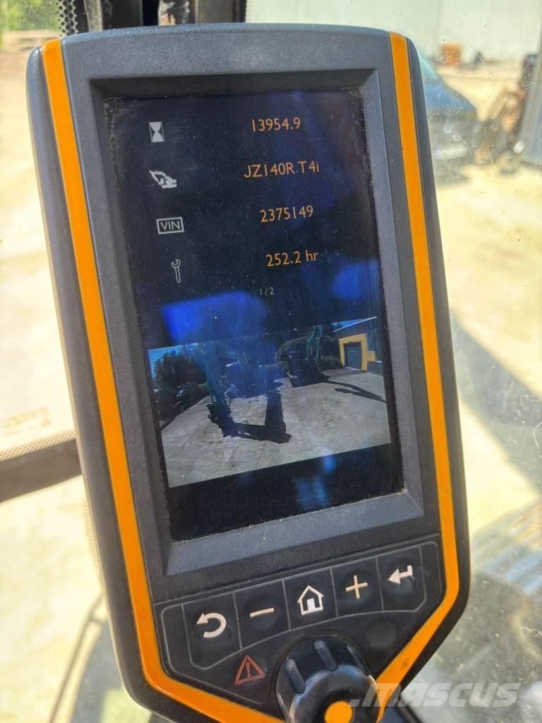 JCB JZ 140 LC Paletli ekskavatörler