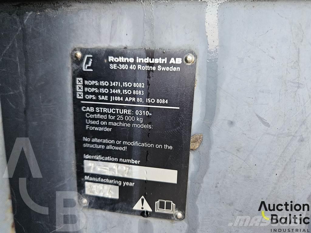 Rottne F10 Tomruk yükleyici traktörler