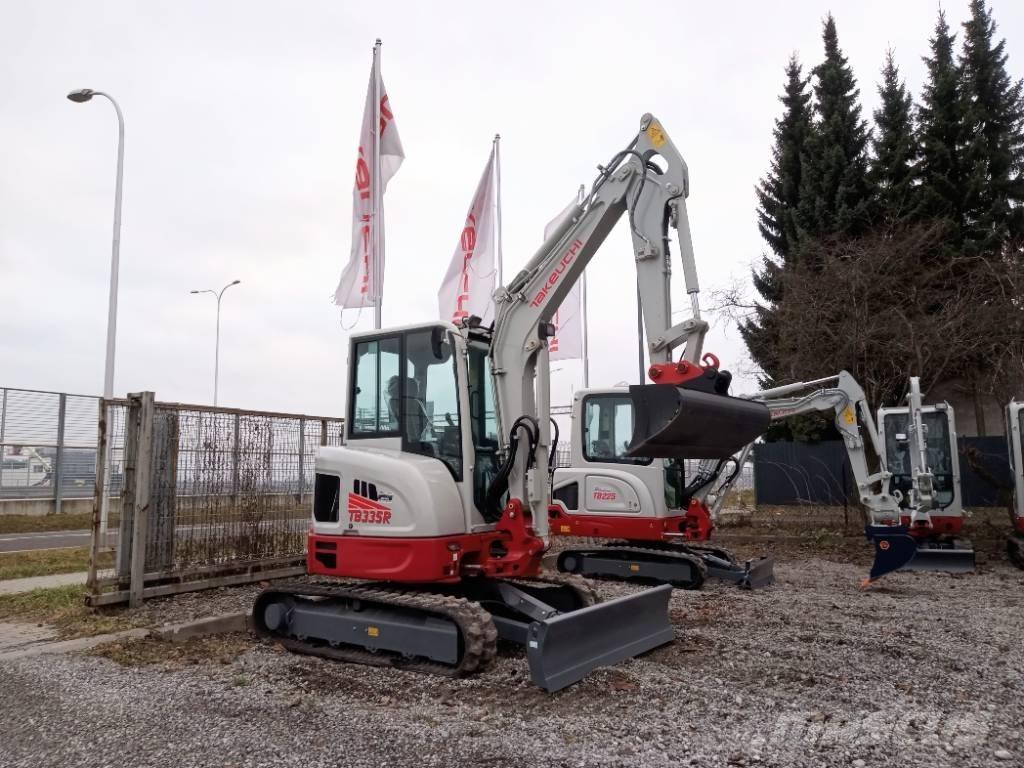 Takeuchi TB 335 R Mini ekskavatörler, 7 tona dek