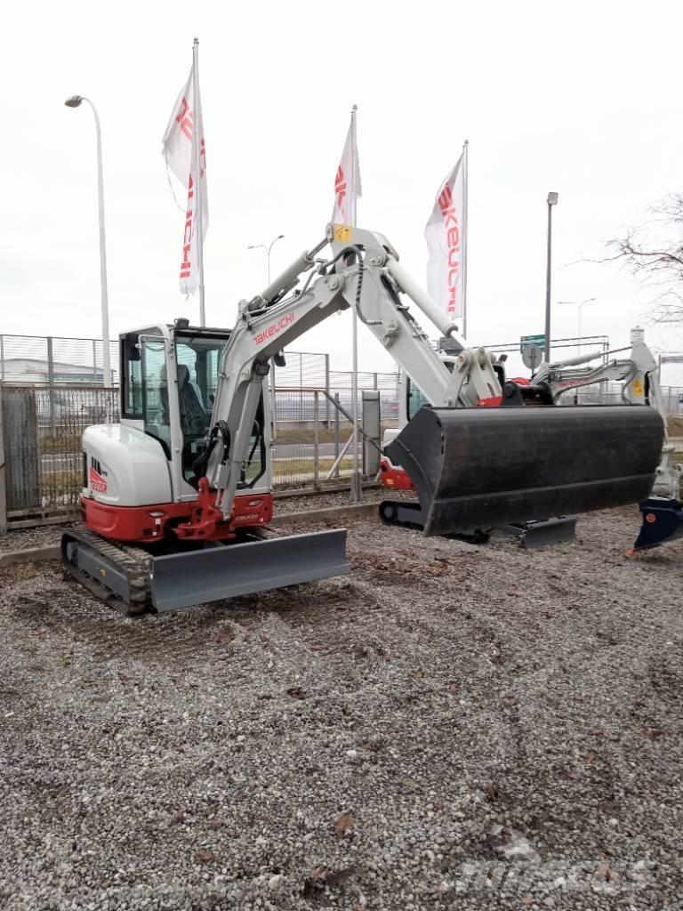 Takeuchi TB 335 R Mini ekskavatörler, 7 tona dek
