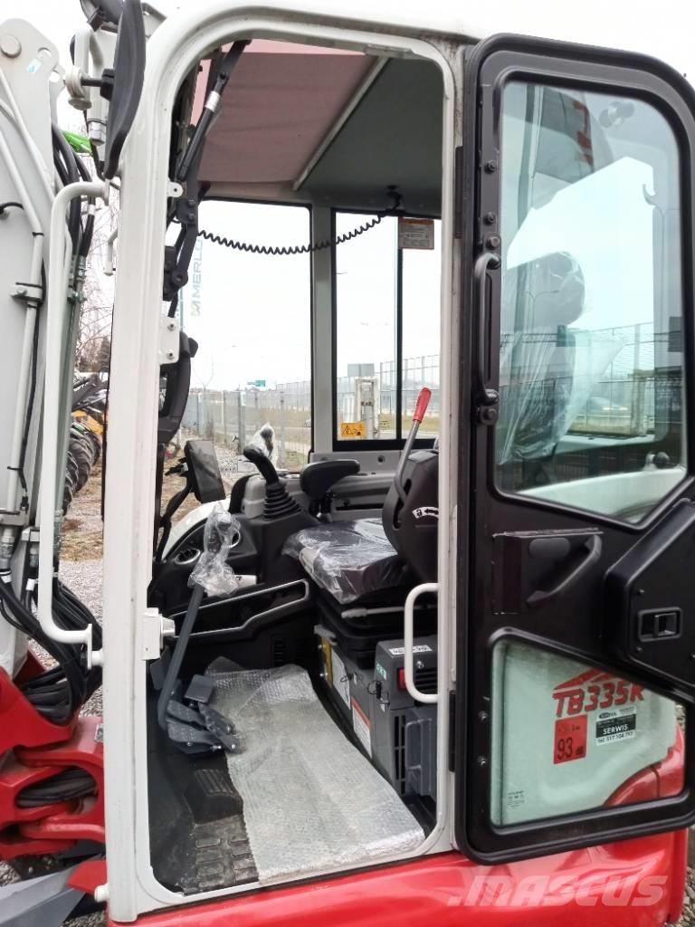 Takeuchi TB 335 R Mini ekskavatörler, 7 tona dek