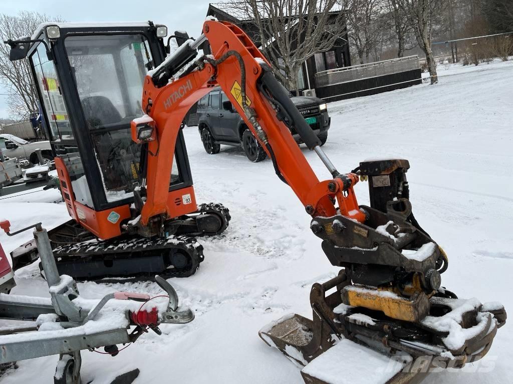 Hitachi ZX 19-U Mini ekskavatörler, 7 tona dek