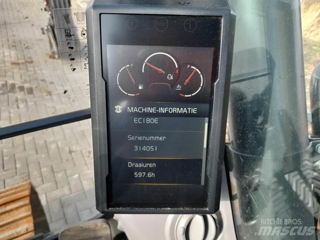 Volvo EC 180 Paletli ekskavatörler