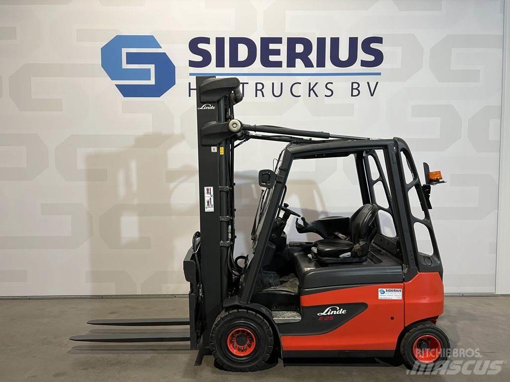 Linde E25-01 Elektrikli forkliftler