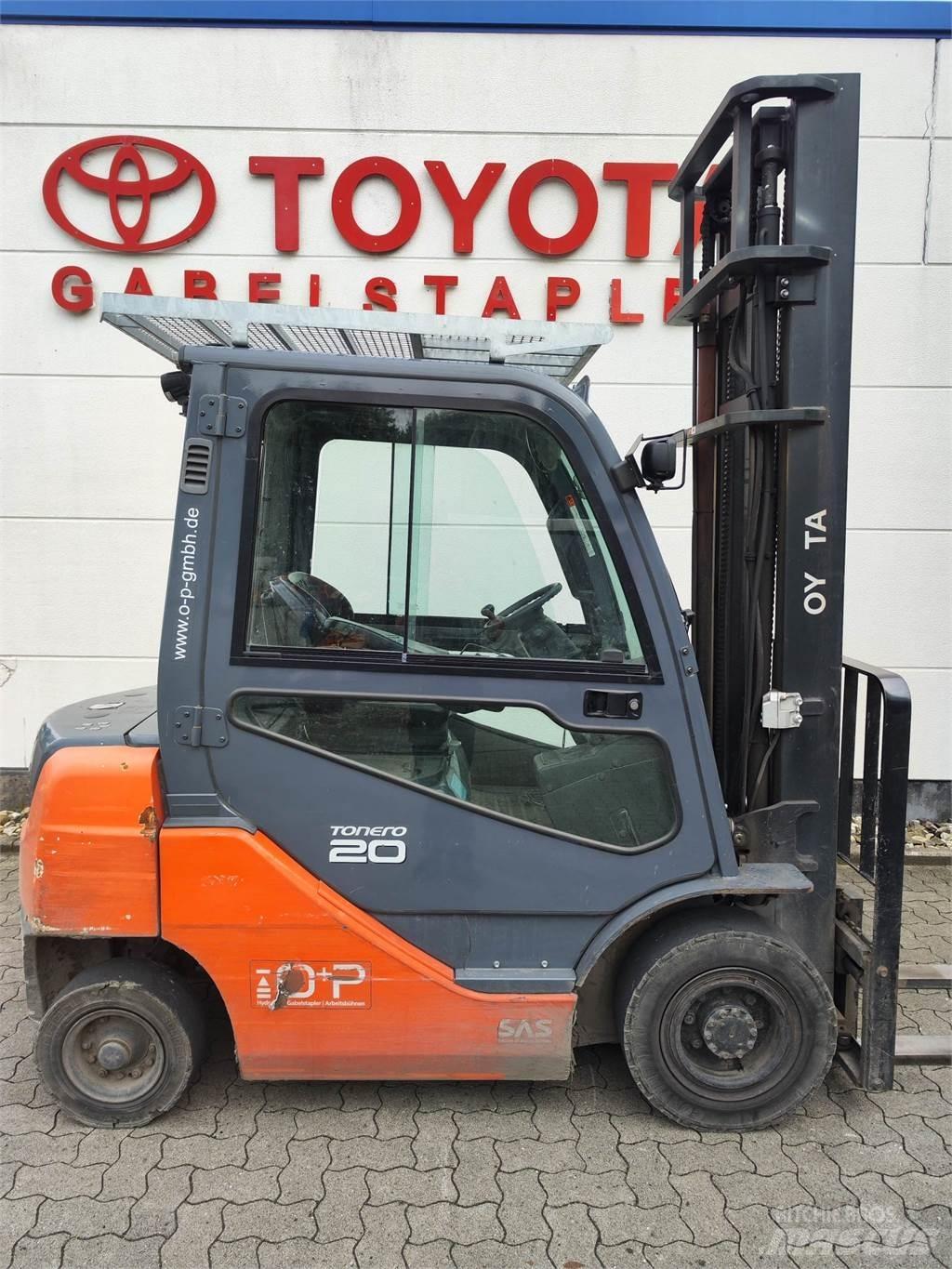 Toyota 02-8FDF20 Dizel forkliftler