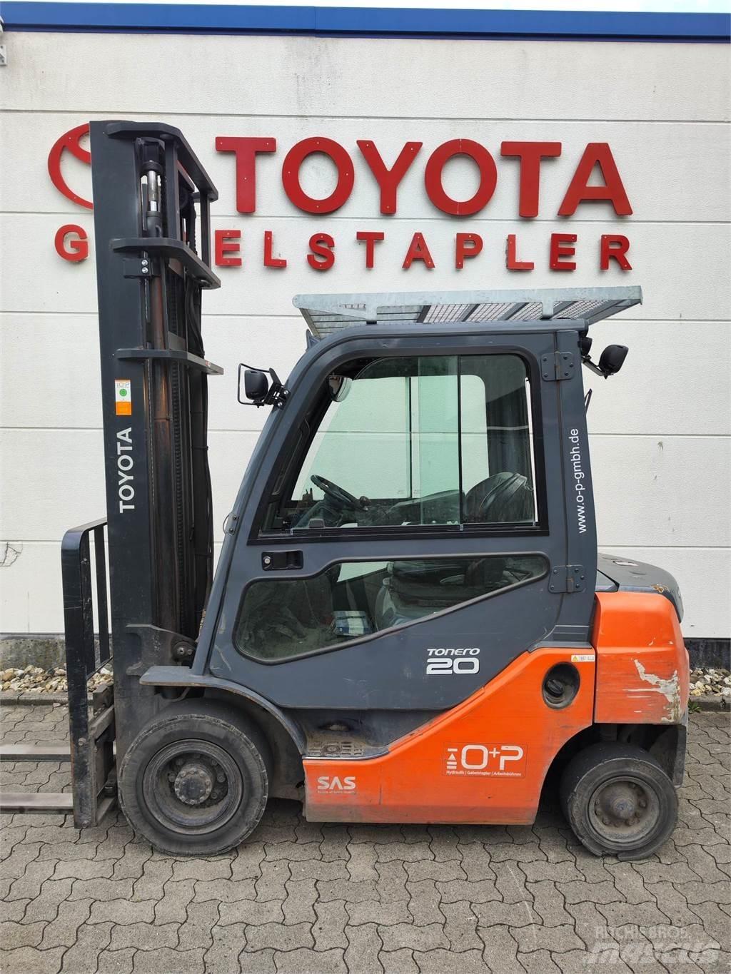 Toyota 02-8FDF20 Dizel forkliftler