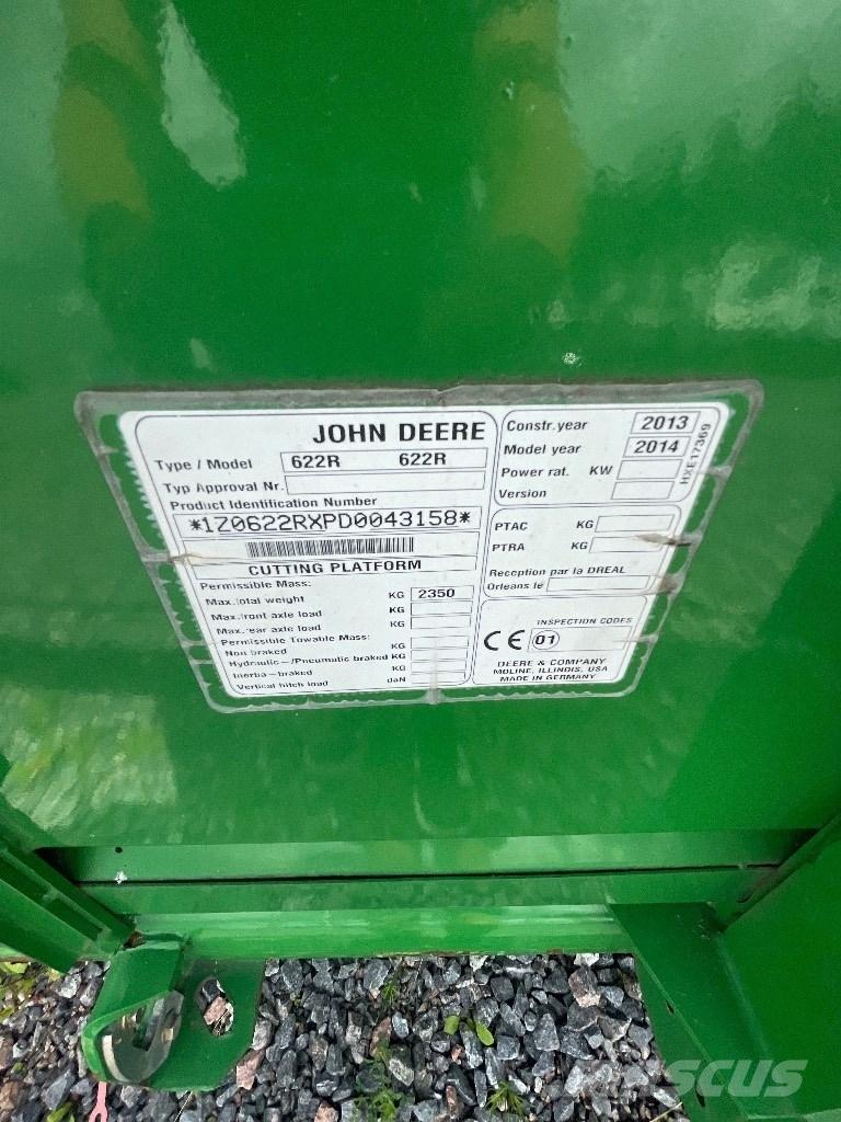 John Deere 622R Biçerdöver kafaları