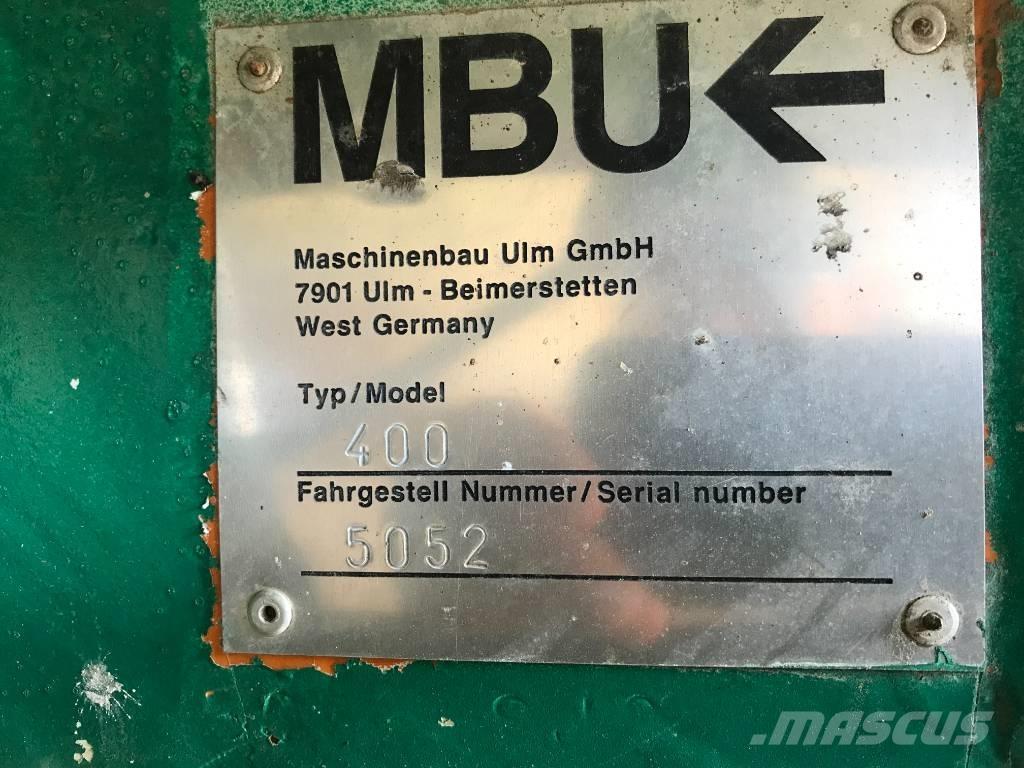 MBU 400 Asfalt sericiler